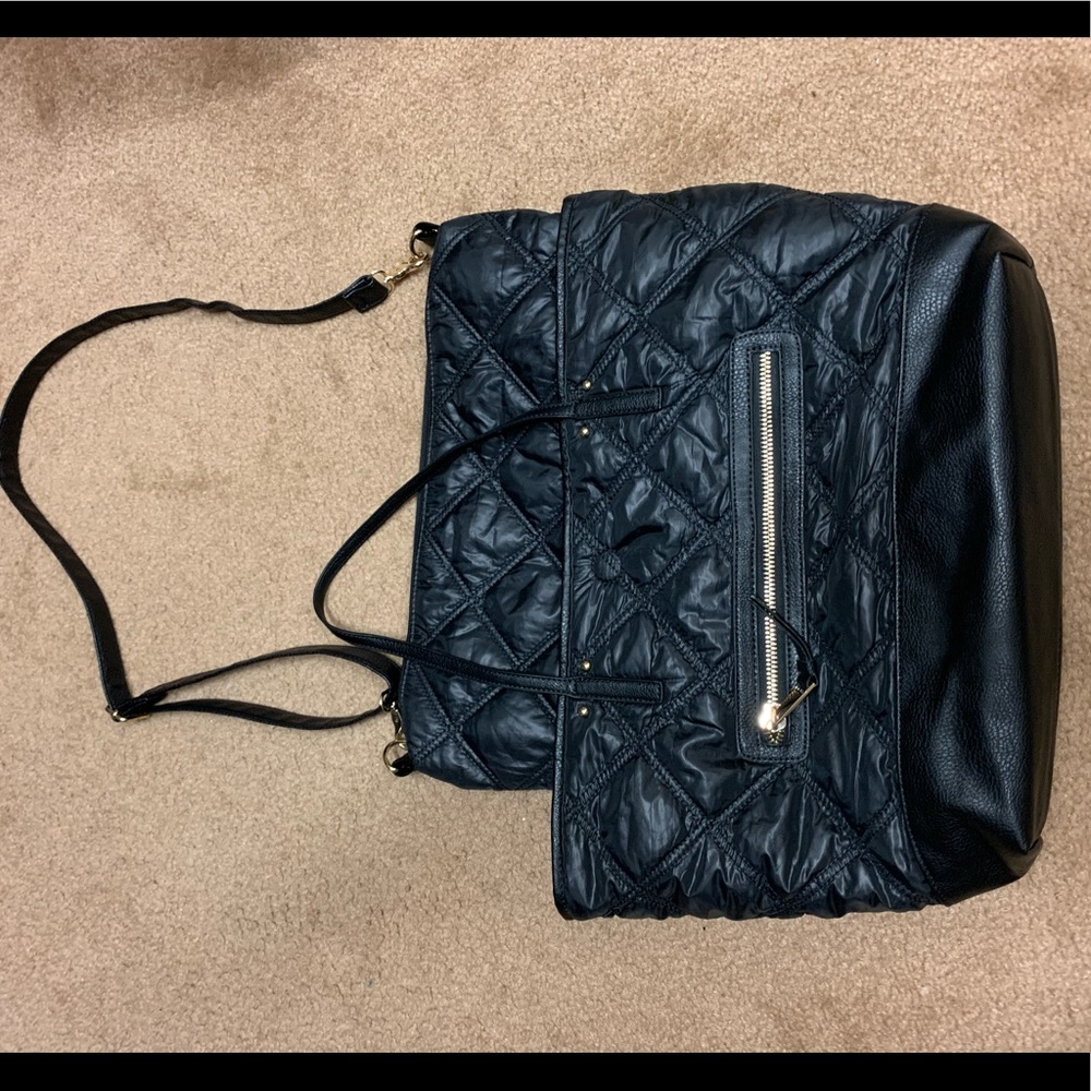 Black Quilted Purse